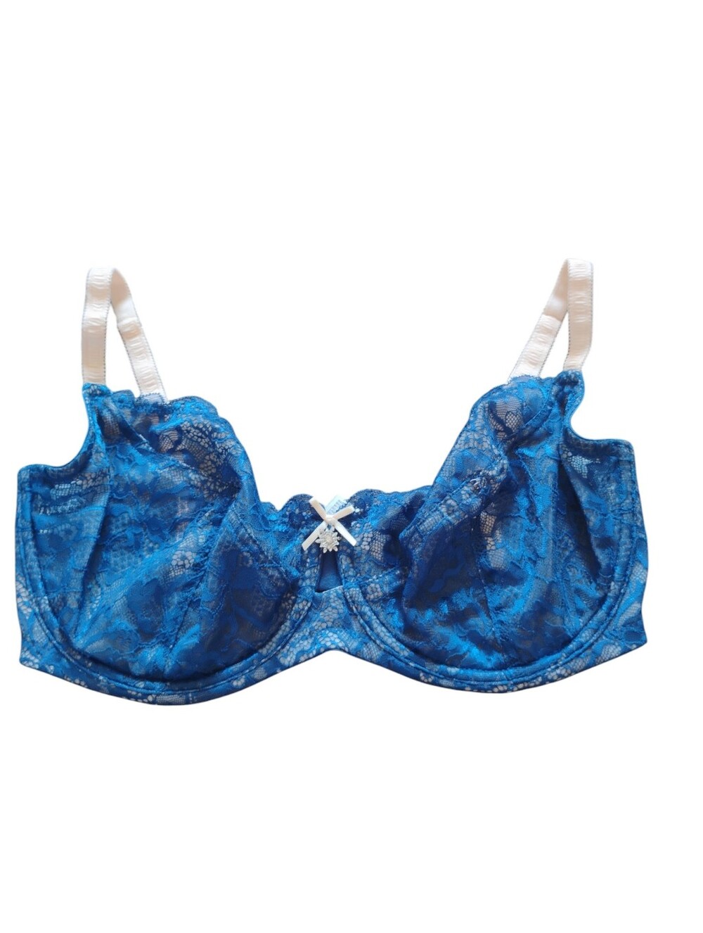 Kayser Blue Lace Underwire Bra - Women’s Intimates Size 34DDD